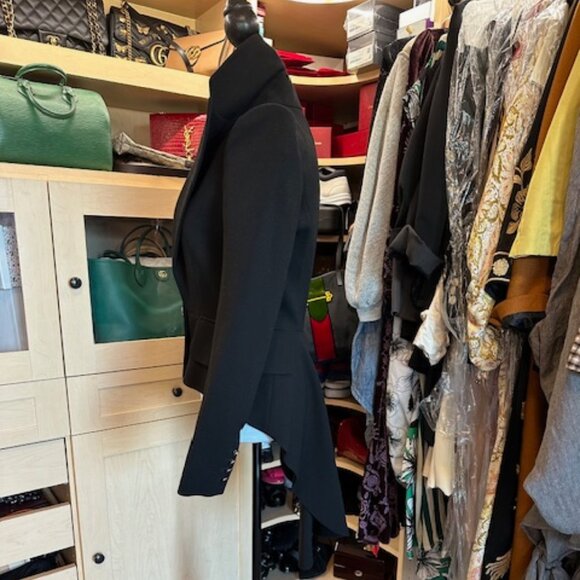 Alexander McQueen Virgin Wool Size 40 Blazer - Picture 2 of 10